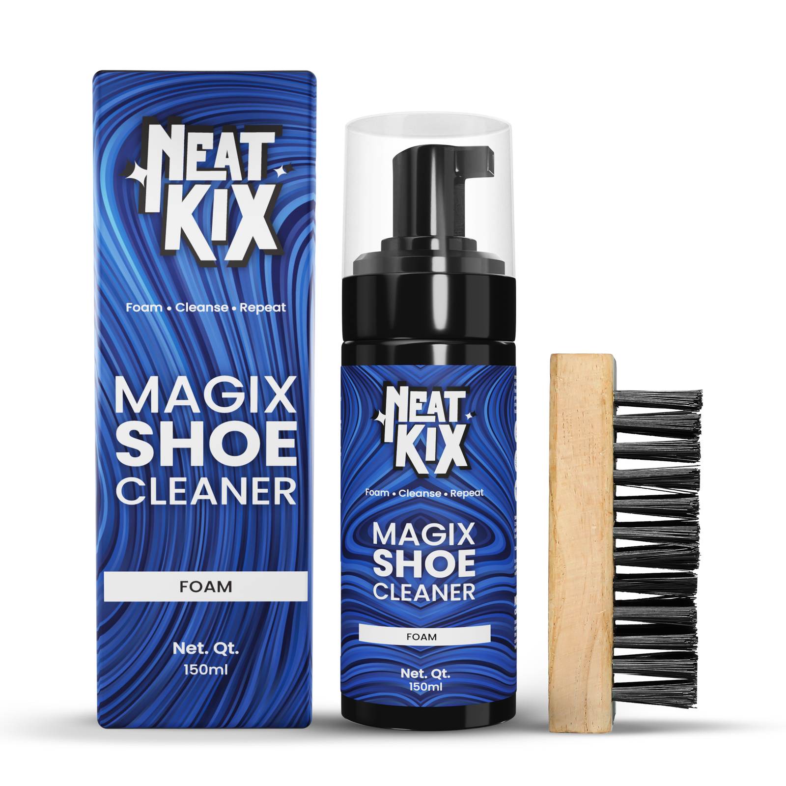 Neatkix shoe and sneaker cleaner