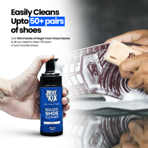 Neatkix shoe and sneaker cleaner