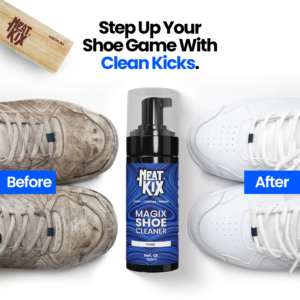 Neatkix shoe and sneaker cleaner